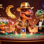 Engage in thrilling gameplay at UK betting sites not on GamStop with 3D cartoon characters and casino elements.