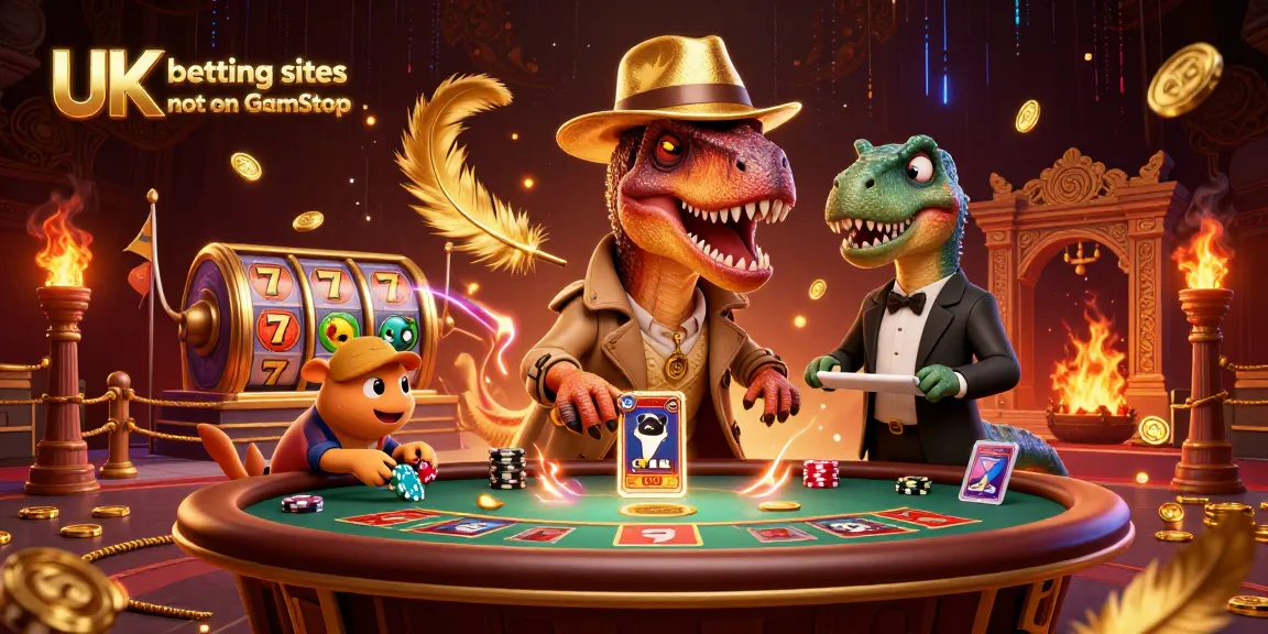 Engage in thrilling gameplay at UK betting sites not on GamStop with 3D cartoon characters and casino elements.