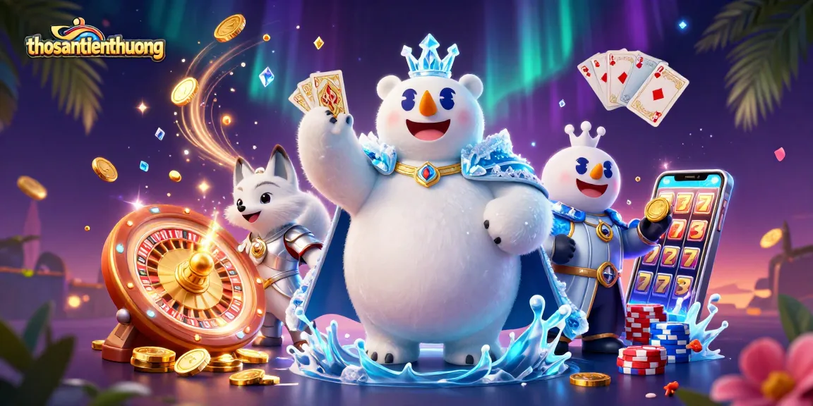 Experience thrilling wins with thosantienthuong's vibrant casino adventure featuring stunning characters and dynamic elements.