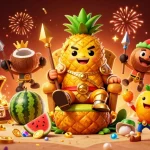 Experience thrilling wins at S8 with vibrant casino action illustrated in 3D.