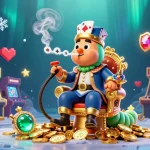 Xổ Số gg88 captures thrilling online lottery action with vibrant gaming elements and engaging characters.