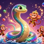 KJC engages players with vibrant lottery balls and a dynamic 3D gaming experience.