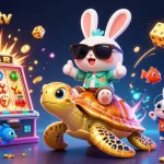 Experience the vibrant world of luongson tv with exciting casino game elements and characters.