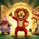 Experience thrilling gameplay at bk8 with vibrant casino elements and charismatic characters.