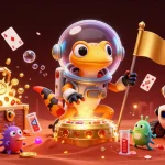 Experience the thrill of okfun as a Martian gecko uncovers a hidden casino in vibrant 3D.
