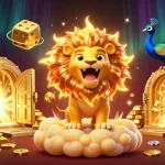 Engage with bk8's thrilling gaming world, featuring a vibrant casino scene with golden treasures.