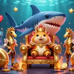 Experience the thrill of MAN88's gaming adventure with a vibrant 3D casino illustration featuring unique characters and elements.
