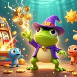 Win big with new88ku's thrilling casino experience featuring a vibrant cartoon scene.