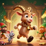 Experience thrilling gaming action with a festive 88ibet scene featuring mischievous elves and casino chaos.