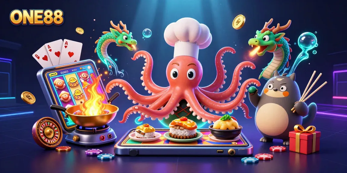 Experience the excitement of ONE88 with dynamic casino gaming and vibrant characters!