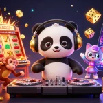 Experience thrilling gaming action with VU88's 3D casino party scene bursting with rewards and excitement.