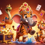 Experience the thrill of ok8386 casino with vibrant animated characters and dynamic gaming elements.